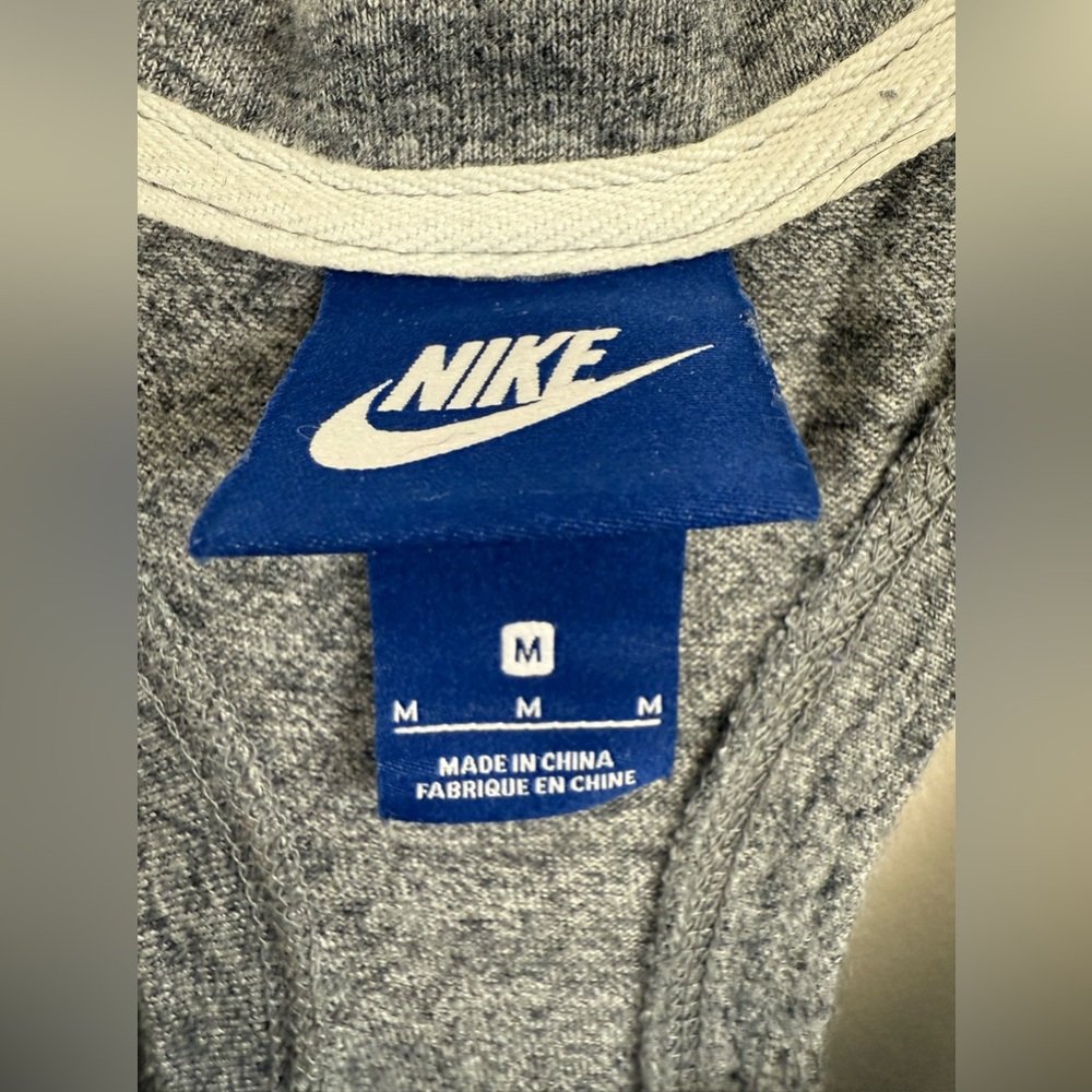 Nike Sportswear Gray Gym Vintage Romper Jumpsuit Sz(M) - Picture 4 of 4